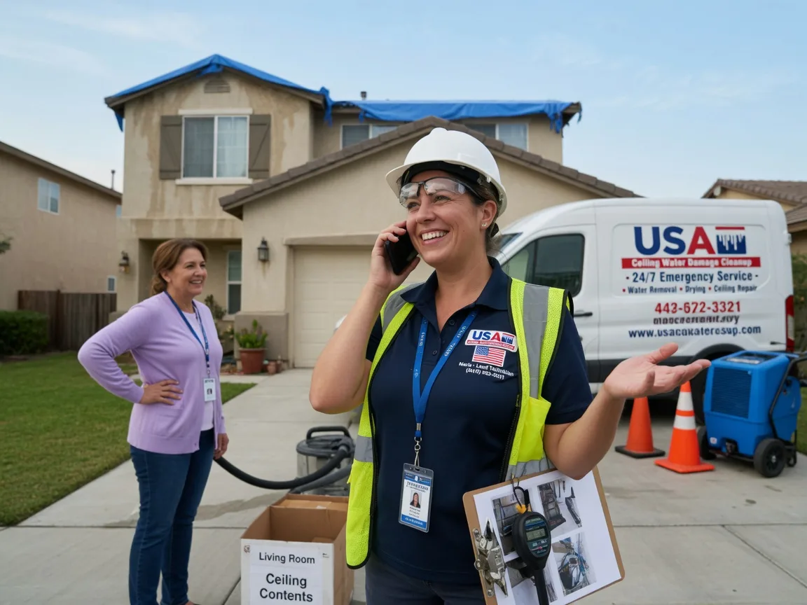 Ceiling Water Damage Restoration Weldon, IL FAQs